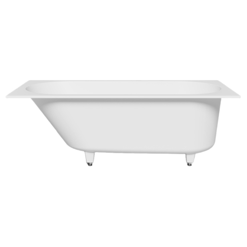 Ванна из искусственного камня Salini Ornella S-Sense 160x70 белая, с ножками Ванна из искусственного камня Salini Ornella S-Sense 160x70 белая, с ножками