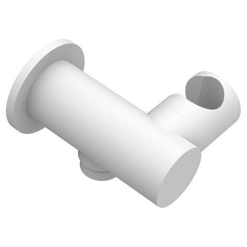 Шланговое подключение с держателем AVS 811-604-MW белый матовый Шланговое подключение с держателем AVS 811-604-MW белый матовый