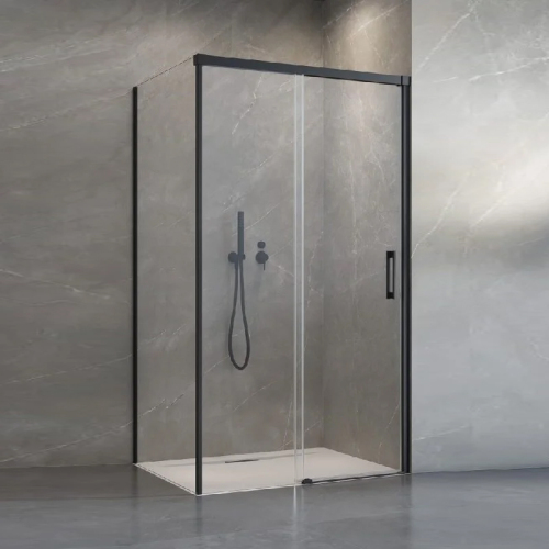 Душевой уголок Radaway Idea 10115120-54-01R + 10117070-01-01 120х70 профиль черный, прозрачное стекло Душевой уголок Radaway Idea 10115120-54-01R + 10117070-01-01 120х70 профиль черный, прозрачное стекло