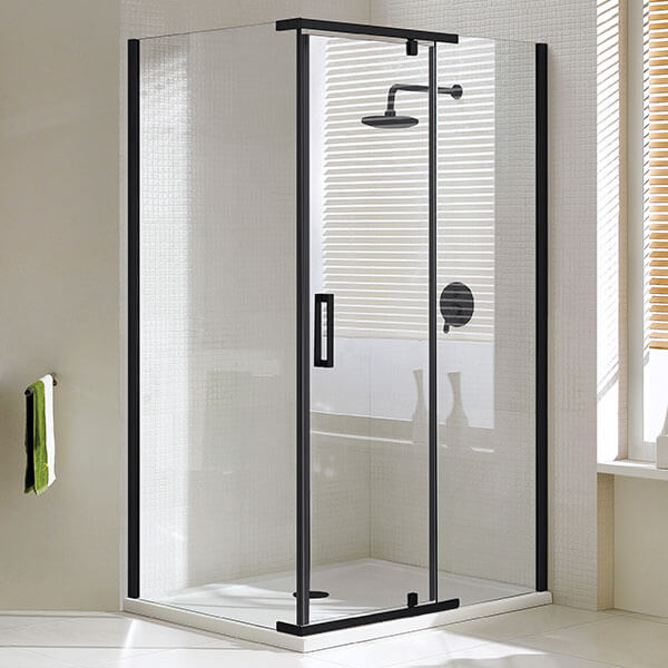 Душевой уголок AVS Фаворит 100x90 профиль черный матовый, стекло прозрачное Душевой уголок AVS Фаворит 100x90 профиль черный матовый, стекло прозрачное