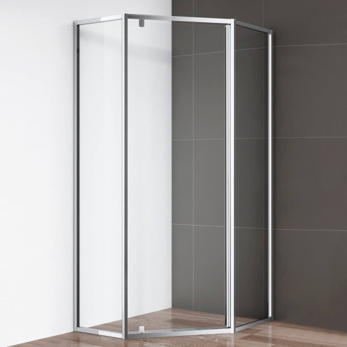 Душевой уголок Cezares Eco ECO-O-P-1-90-C-Cr 90x90 профиль хром, прозрачное стекло Душевой уголок Cezares Eco ECO-O-P-1-90-C-Cr 90x90 профиль хром, прозрачное стекло