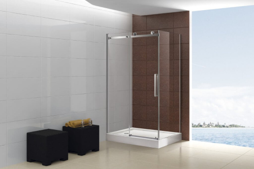 Душевой уголок Cezares Stylus STYLUS-O-M-AH-1-140/100-C-Cr 140х100 профиль хром, прозрачное стекло Душевой уголок Cezares Stylus STYLUS-O-M-AH-1-140/100-C-Cr 140х100 профиль хром, прозрачное стекло