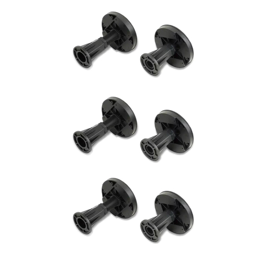 Ножки для поддона Veconi T-L-06-B черные