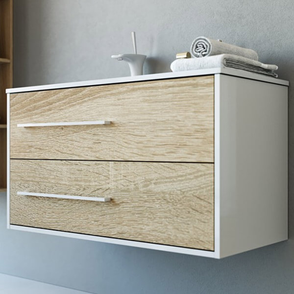 Тумба с раковиной 90 подвесная Miami Aqwella Mai.01.09/L