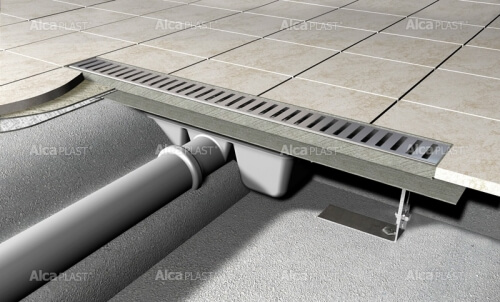 Водоотводящий желоб AlcaPlast APZ 9 950M