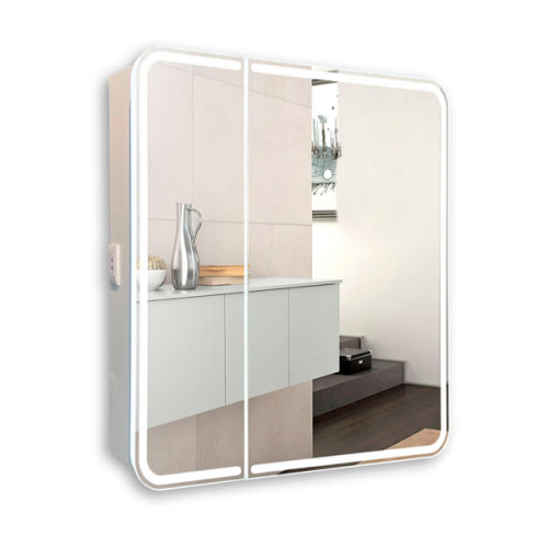 Зеркальный шкаф 80x80 см Зеркальный шкаф 80x80 см