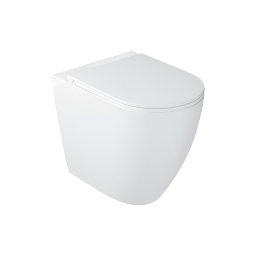 Унитаз приставной Galassia Dream 7327 безободковый, белый