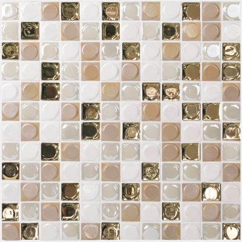 Стеклянная мозаика 317x317 AURA GOLD BLEND VIDREPUR Стеклянная мозаика 317x317 AURA GOLD BLEND VIDREPUR