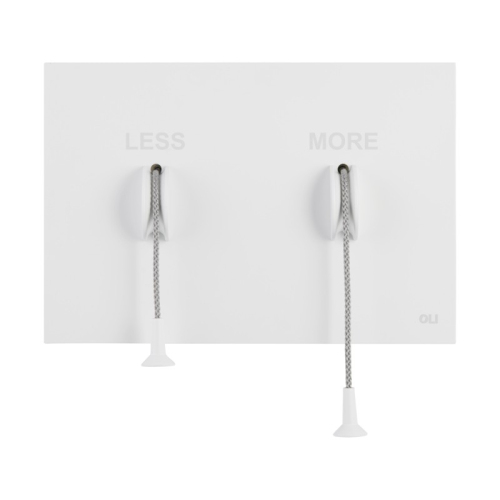 Кнопка смыва металл белый LESS IS MORE OLI 883526 Кнопка смыва металл белый LESS IS MORE OLI 883526