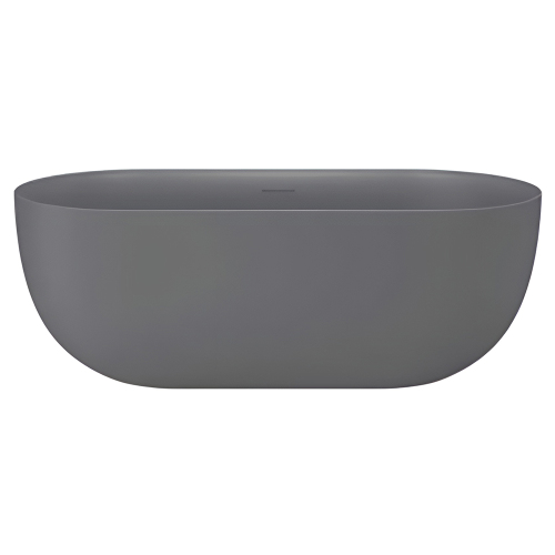 Акриловая ванна AVS Сильва 170x80 серая матовая с донным клапаном
