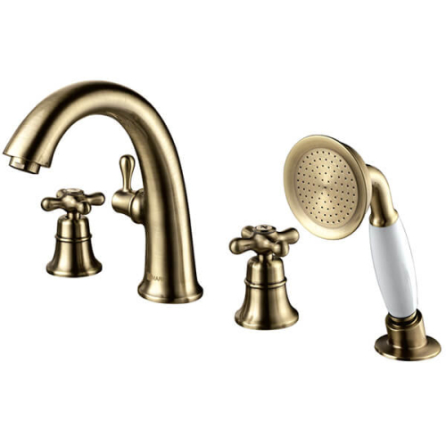 Смеситель на борт ванны Lemark Vintage LM2841B бронза