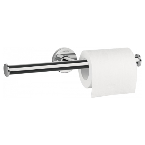 Держатель для туалетной бумаги Hansgrohe Logis Universal 41717000 хром, двойной Держатель для туалетной бумаги Hansgrohe Logis Universal 41717000 хром, двойной
