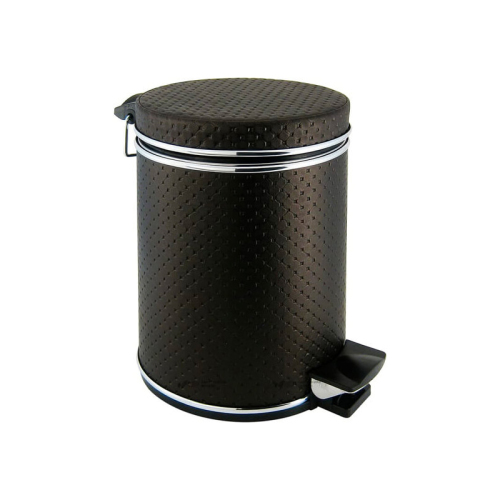 Ведро для мусора черное 5 л ТКФ 0...