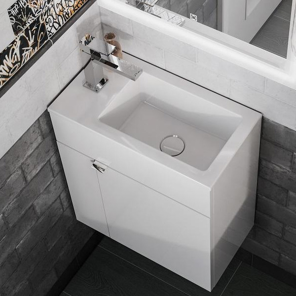 Раковина Kerama Marazzi Lato 50x27 белая