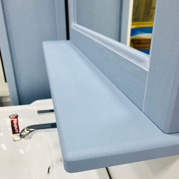 Зеркало ASB Wood Line Модерн 85 рошфор, белая патина