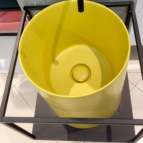 Раковина с металлической консолью Galassia 7305OC+2081NE