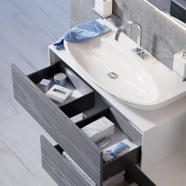 Тумба с раковиной 120 подвесная Genesis Aqwella GEN0112MG