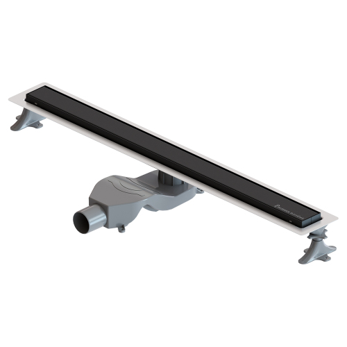 Душевой лоток Boheme Premium Linear 60 см, черный