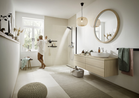 Штанга для аксессуаров 700 WallStoris Hansgrohe 27904670 Штанга для аксессуаров 700 WallStoris Hansgrohe 27904670