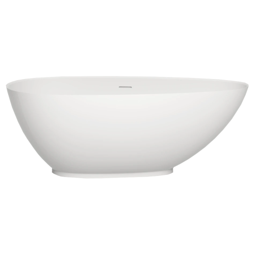 Ванна из искусственного камня Salini Paola Solix S-Sense 175x85 белая, с донным клапаном