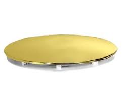 Накладка на сифон для поддона Cezares TRAY-COVER-G золото