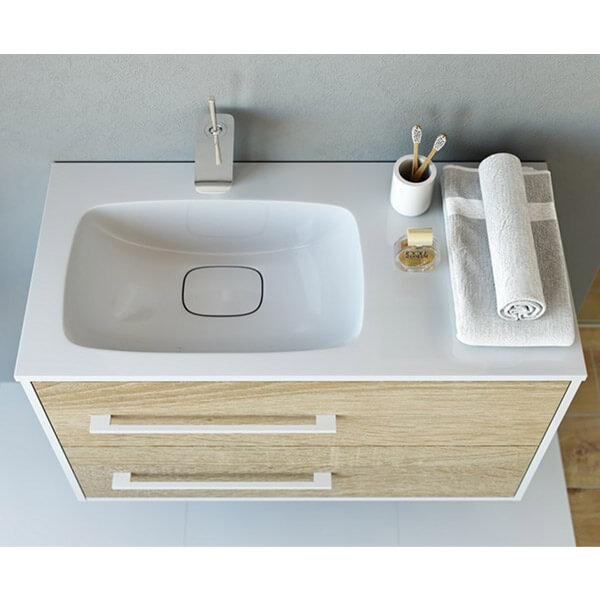 Тумба с раковиной 90 подвесная Miami Aqwella Mai.01.09/L