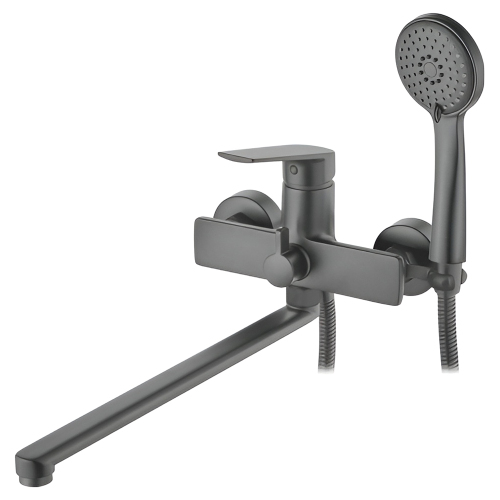 Смеситель универсальный Accoona H125 A71125AT графит