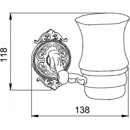 Стакан стекло Hayta13905-1