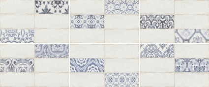 Плитка керамическая 25x40 глянцевая Talavera ARGENTA