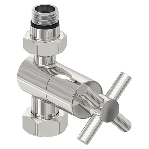 00-1409-1234 Вентиль прямой (крест) G 1/2" НР х G 3/4" НГ СУНЕРЖА