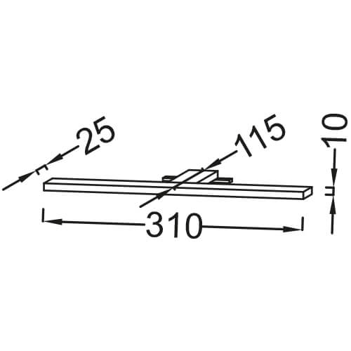 Светильник Struktura Jacob Delafon EB1224-NF