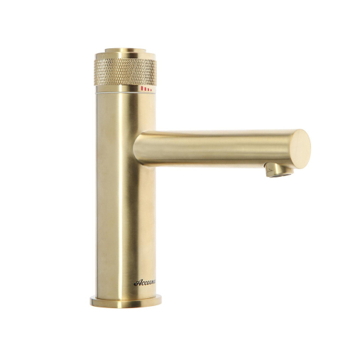 Смеситель для раковины Accoona A90121AW, золотой сатин