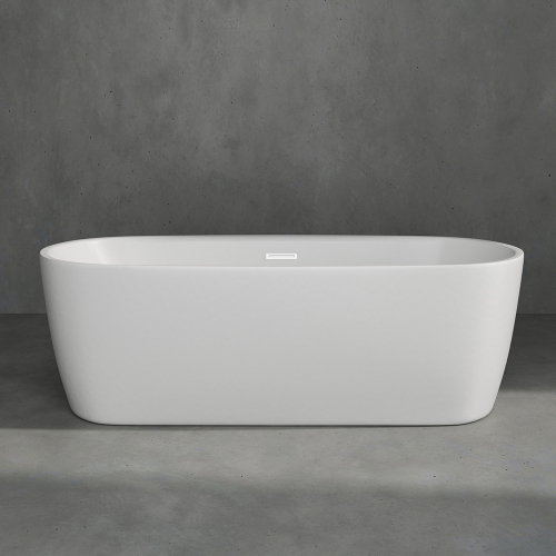 Акриловая ванна AVS Дэйзи 170x80 белая c донным клапаном