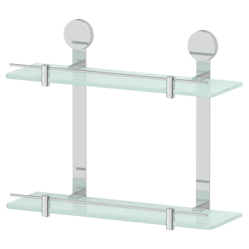 Полка стеклянная двойная Harmonie Artwelle HAR 037