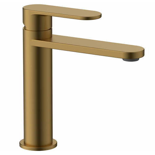 Смеситель для раковины AVS Beauty брашированное золото