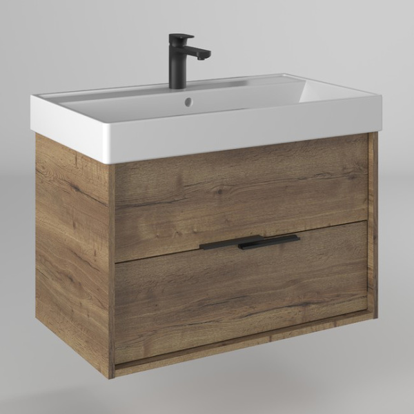 Тумба с раковиной Briz Тесо 243 03-18080-17Н 80 см