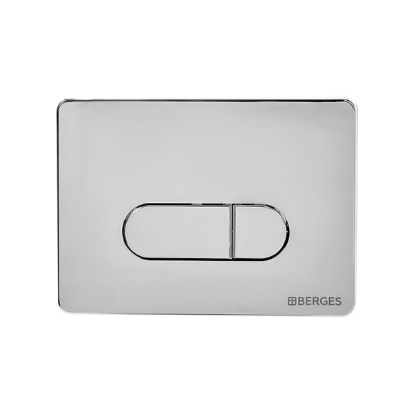 Комплект BelBagno 3в1: Инсталляция Berges 040000 + Унитаз подвесной BB120CHR + Кнопка смыва Berges 040033 хром