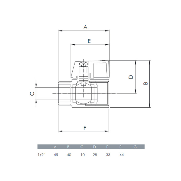 Миникран Remer RR 372 МF 1/2 г/ш черный