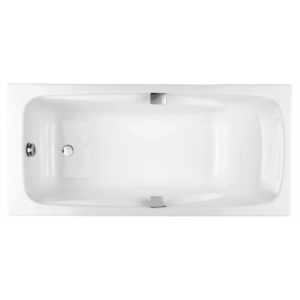 Чугунная ванна Jacob Delafon Repos 160х75 белая, с отверстиями для ручек