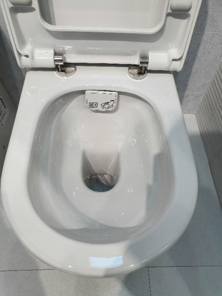 Унитаз-компакт VitrA S50 9797B003-7204 безободковый с микролифтом