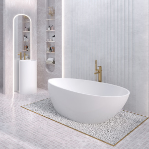 Ванна из искусственного камня Aqua de Marco Calipso 170x80 белая Ванна из искусственного камня Aqua de Marco Calipso 170x80 белая