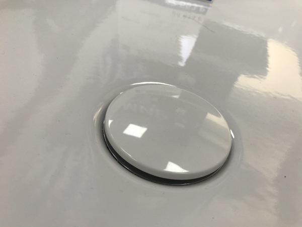 A51BM Сифон д/ван автомат d70 белый ALCAPLAST