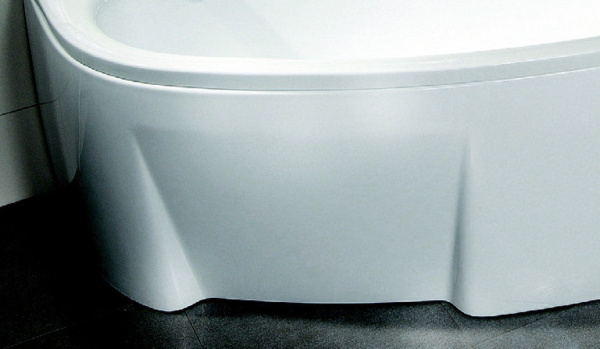 Акриловая ванна Ravak Asymmetric 160x105 R белая, с ножками и экраном Акриловая ванна Ravak Asymmetric 160x105 R белая, с ножками и экраном