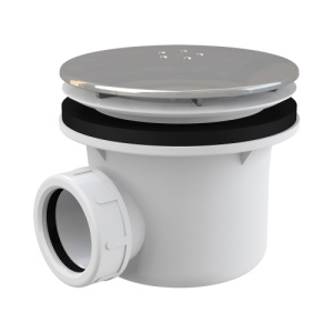 Сифон для поддона Alcaplast A49K d116 хром