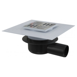 Трап 105x105x50 гидрозатвор уличный Alcaplast APV26C