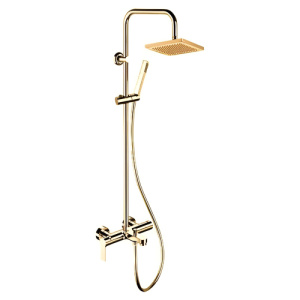 Душевая стойка Remer Energy EY34X7SS9SSBG брашированное золото Душевая стойка Remer Energy EY34X7SS9SSBG брашированное золото