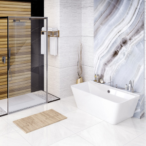 Ванна из искусственного камня Aqua de Marco Dante 170x75 белая Ванна из искусственного камня Aqua de Marco Dante 170x75 белая