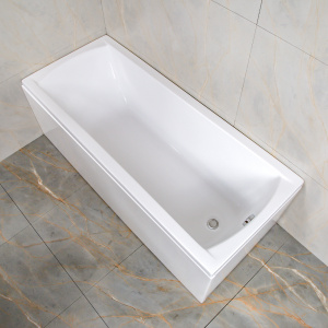 Акриловая ванна AVS Модена 170x70 белая, без каркаса