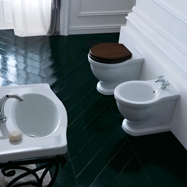 Биде напольное Galassia Ethos 8438M белое