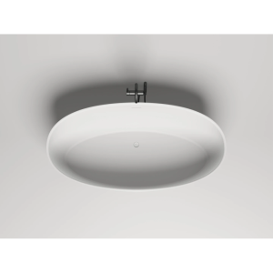 Ванна из искусственного камня Salini Alda S-Stone 180x95 белая матовая, с донным клапаном Ванна из искусственного камня Salini Alda S-Stone 180x95 белая матовая, с донным клапаном